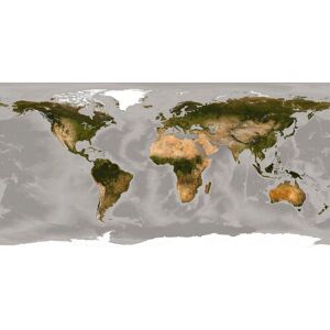 Komar Vliestapete »World«, 500x250 cm (Breite x Höhe) bunt/grün  B/L: 500 m x 250 m