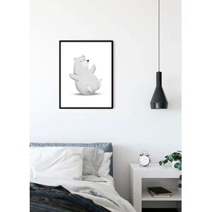 Komar Poster »Cute Animal Polar Bear«, Tiere, (1 St.), Kinderzimmer,... bunt