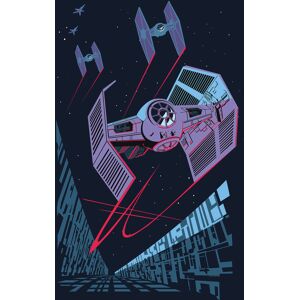 Komar Poster »Star Wars Classic Vector TIE-Fighter«, Star Wars, (1 St.),... bunt