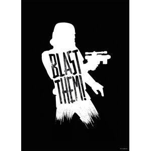 Komar Wandbild »Star Wars Silhouette Quotes Stormtrooper«, (1 St.),... bunt