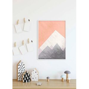 Komar Poster »Wild and Free Mountain«, Formen-Kunst, (1 St.), Kinderzimmer,... bunt