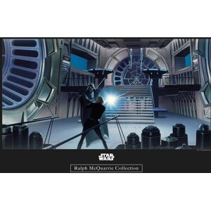 Komar Poster »Star Wars Classic RMQ Vader Luke Throneroom«, Star Wars, (1... bunt