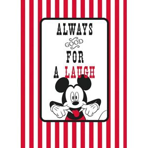 Komar Poster »Mickey Mouse Laugh«, Disney, (1 St.), Kinderzimmer,... bunt