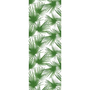 queence Vinyltapete »Tropische Blätter-Grün«, botanisch, 90 x 250 cm,... grün/weiss  B/L: 0,9 m x 2,5 m