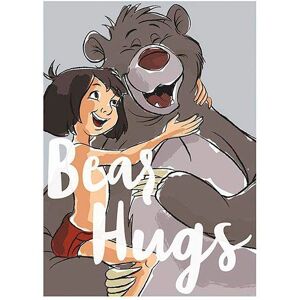 Komar Poster »Bear Hug«, Disney, (1 St.), Kinderzimmer, Schlafzimmer, Wohnzimmer bunt