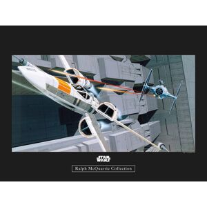 Komar Poster »Star Wars Classic RMQ X-Wing vs TIE-Fighter«, Star Wars, (1... bunt