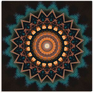 Artland Wandbild »Mandala kosmisches Bewusstsein«, Muster, (1 St.), als... naturfarben Größe