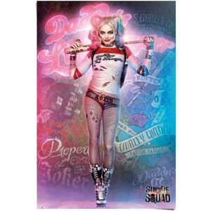 Reinders! Poster »Suicide Squad Harley Quinn«, (1 St.) rosa Größe