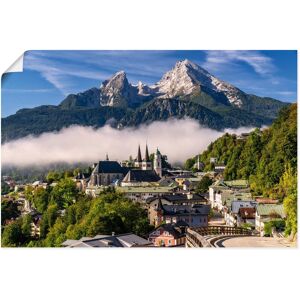 Artland Wandbild »Watzmannblick Berchtesgaden«, Deutschland, (1 St.), als... grün Größe