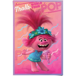 Reinders! Poster »Trolls Welt Tour - Poppy Prinzessin - Abenteuer - Musik -... rosa Größe