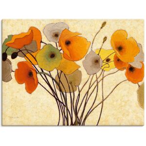 Artland Wandbild »Kürbismohn I«, Blumen, (1 St.), als Leinwandbild, Poster,... orange Größe