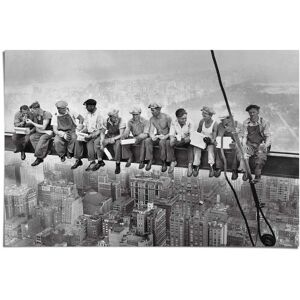 Reinders! Poster »Manhattan Stahlarbeiter«, (1 St.) schwarz Größe