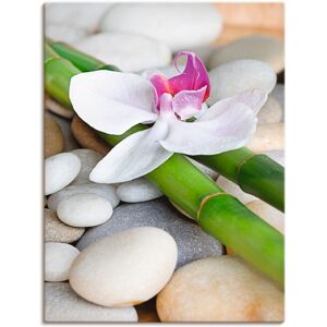 Artland Wandbild »Zen Orchidee«, Zen, (1 St.), als Alubild, Outdoorbild,... weiss Größe