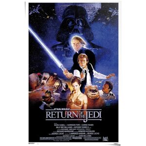 Reinders! Poster »Star Wars - return of the Jedi« blau Größe