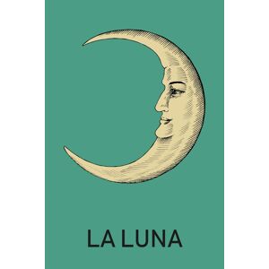 queence Leinwandbild »LA LUNA« grün Größe