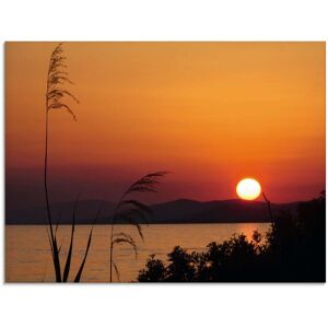 Artland Glasbild »Sonnenuntergang«, Sonnenaufgang & -untergang, (1 St.), in... orange Größe