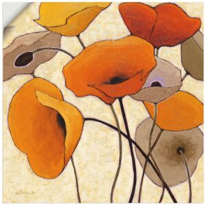 Artland Wandbild »Kürbismohn III«, Blumen, (1 St.), als Leinwandbild,... orange Größe