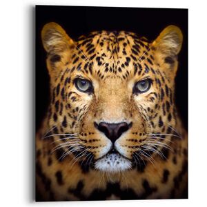 Reinders! Wandbild »Wandbild Leopard Kräftig - Panther - Raubetier -... braun Größe