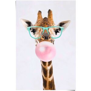 Reinders! Poster »Poster Funky Giraffe«, Giraffen, (1 St.) braun Größe