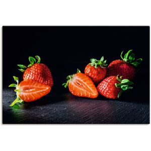 Artland Wandbild »Erdbeeren, süss und fruchtig«, Obst Bilder, (1 St.), als... rot Größe