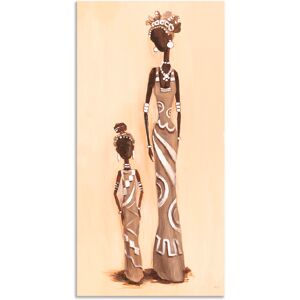 Artland Wandbild »Afrikanerin - mit Kind«, Frau, (1 St.), als Alubild,... naturfarben Größe