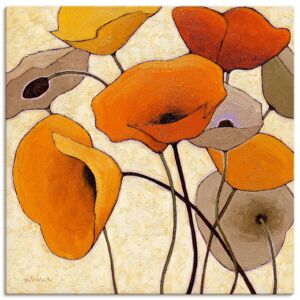 Artland Wandbild »Kürbismohn III«, Blumen, (1 St.), als Leinwandbild,... orange Größe