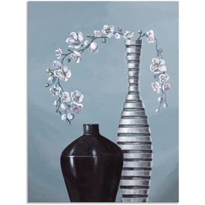 Artland Wandbild »Metallische Vasen«, Vasen & Töpfe, (1 St.), als Alubild,... grau Größe