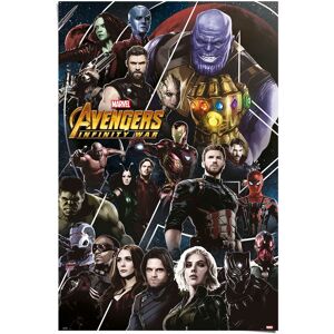 Reinders! Poster »Marvel Avengers - Infinity War« schwarz Größe