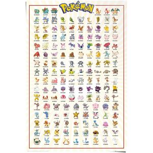 Reinders! Poster »Pokemon«, Comic, (1 St.) mehrfarbig Größe