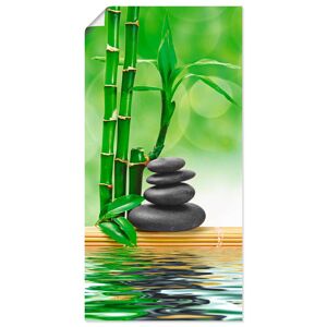Artland Wandbild »Spa Konzept Zen Basaltsteine«, Zen, (1 St.), als... grün Größe