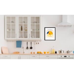 queence Bild »Santorini«, (1 St.), gerahmt gelb/orange Größe