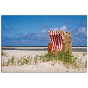 Artland Wandbild »Strandkorb 337«, Strand, (1 St.), als Leinwandbild,... bunt Größe