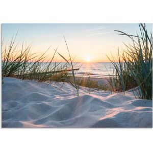 Artland Wandbild »Ostseestrand«, Strand, (1 St.), als Alubild, Outdoorbild,... naturfarben Größe