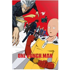 Reinders! Poster »One Punch Man Japan - Webcomic - Manga - Superheld... mehrfarbig Größe
