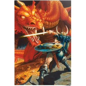 Reinders! Poster »Dungeons & Dragons - classic red dragon battle« Orange Größe