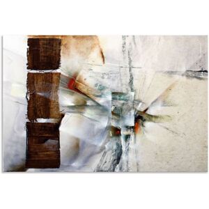 Artland Wandbild »Abstrakte Komposition in weiss«, Gegenstandslos, (1 St.),... weiss Größe