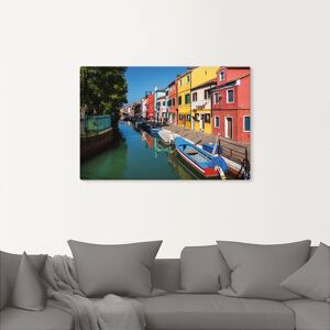 Artland Wandbild »Bunte Gebäude auf Insel Burano Venedig«, Bilder von Booten... bunt Größe