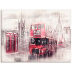 Artland Wandbild »London Westminster Collage«, Gebäude, (1 St.), als... weiss Größe