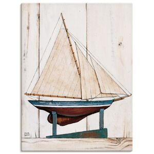 Artland Leinwandbild »Rennjacht«, Boote & Schiffe, (1 St.), auf Keilrahmen... naturfarben Größe