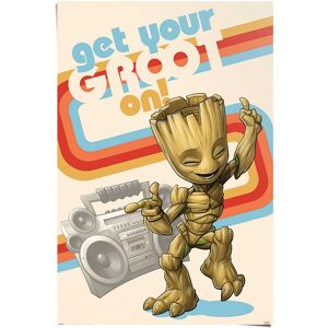 Reinders! Poster »Get your Groot on Guardians of the Galaxy - Baby Groot -... mehrfarbig Größe