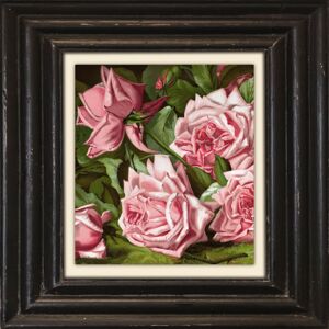 queence Leinwandbild »Blumen« rosa Größe