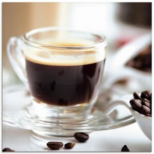 Artland Glasbild »Frischer Espresso Genuss«, Getränke, (1 St.), in... braun Größe