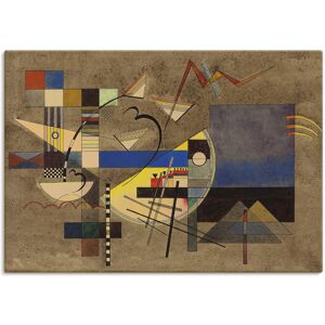 Artland Wandbild »Festes III. 1925«, Muster, (1 St.), als Leinwandbild,... braun Größe