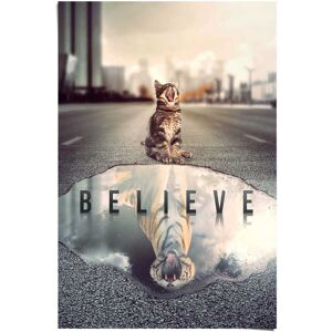 Reinders! Poster »Glaube an dich!« bunt Größe