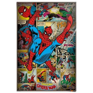 Reinders! Poster »Marvel Comics - spider man retro« bunt Größe