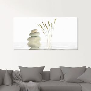 Artland Glasbild »Zen Friede«, Zen, (1 St.) weiss Größe