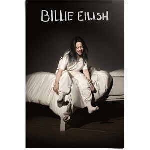 Reinders! Poster »Poster Billie Eilish When We All Fall Asleep, Where Do We... schwarz Größe