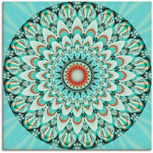 Artland Wandbild »Mandala Integrität«, Muster, (1 St.), als Leinwandbild,... grün Größe