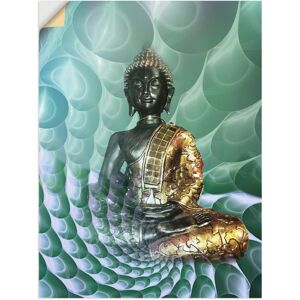 Artland Wandbild »Buddhas Traumwelt CB«, Religion, (1 St.), als Alubild,... bunt Größe