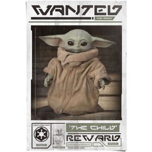 Reinders! Poster »Poster Mandalorian Baby Yoda The Child«, Serien, (1 St.) grün Größe